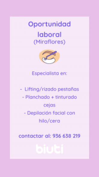 Especialista de belleza